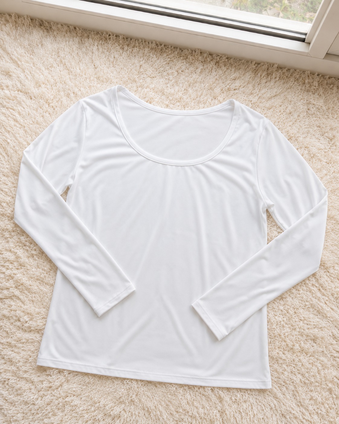 Remeras Escote Cuadrado Modal Talle U