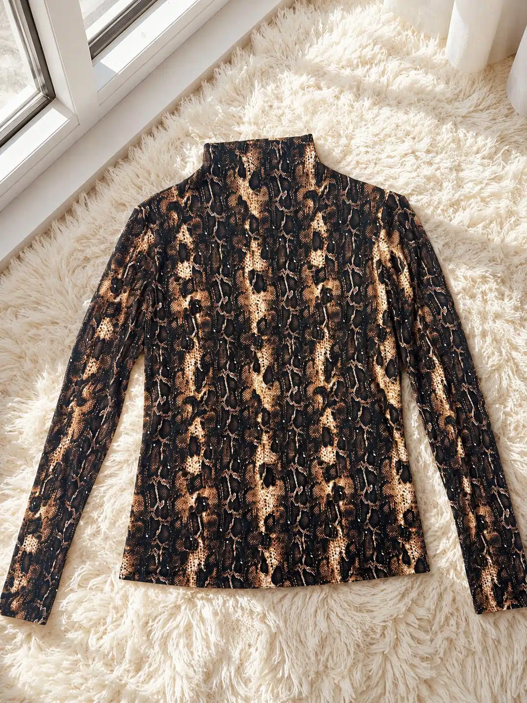 Poleras Animal Print Por Talles 5 6 7