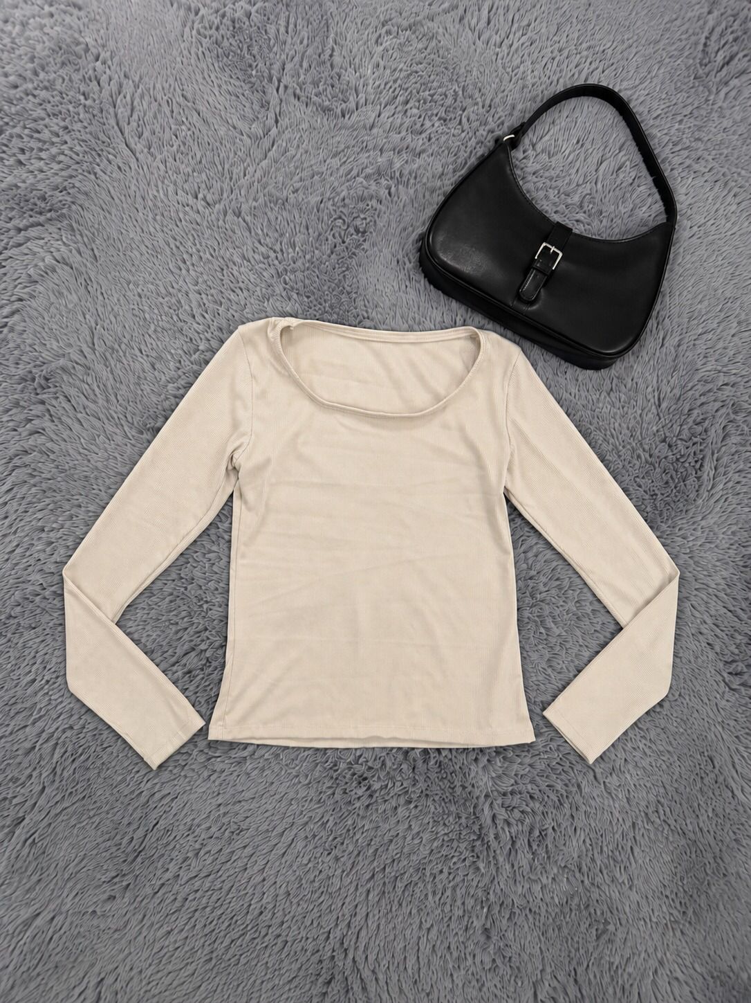 Remera Escote Cuadrado Morley Talle Unico