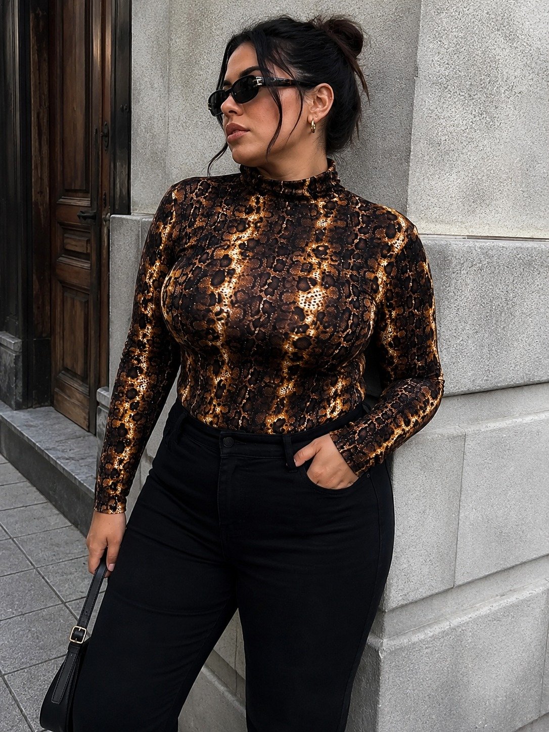 Poleras Animal Print Por Talles 5 6 7