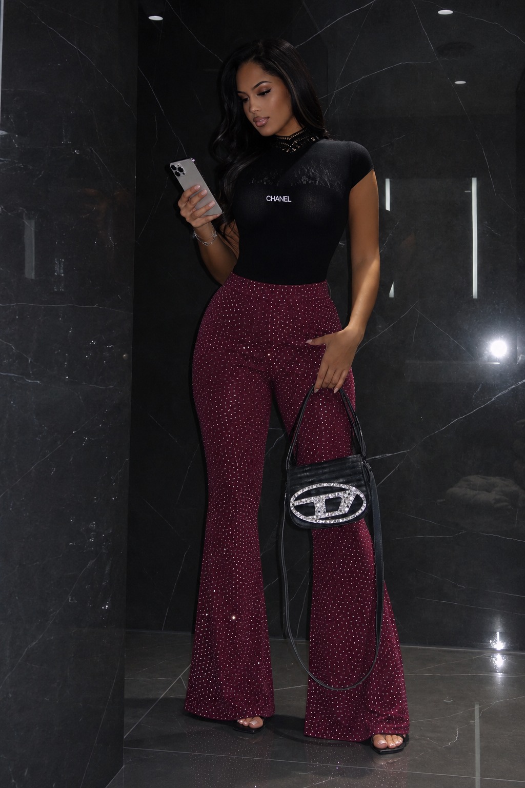 Pantalon Oxford Paula de Strass