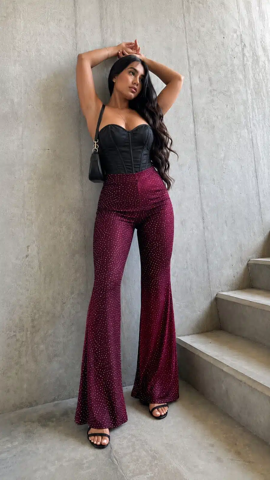 WhatsApp Image 2026-06-05 at 9.29.21 AM Pantalon Oxford Paula de Strass Brillos