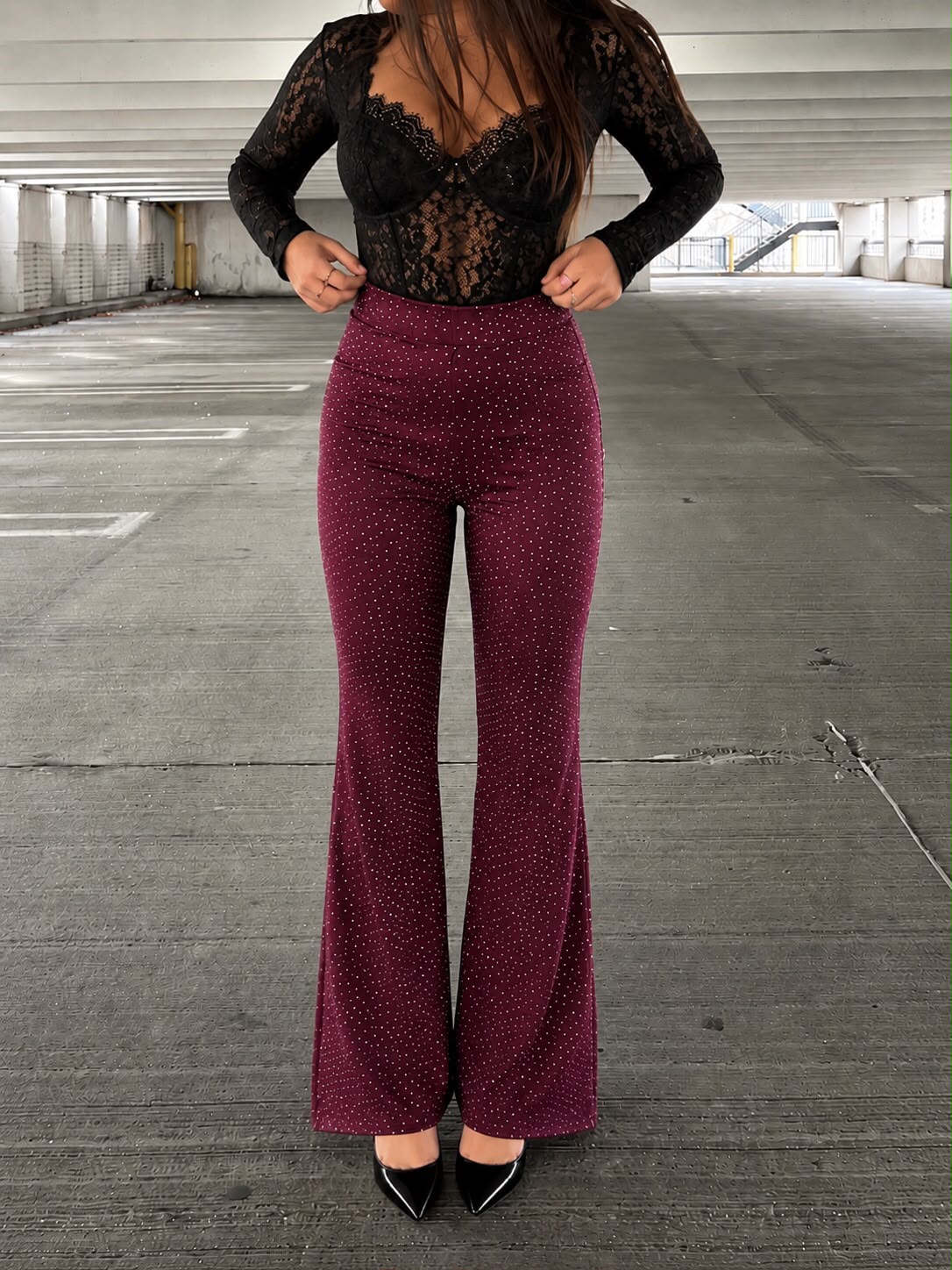 Pantalon Oxford Paula de Strass