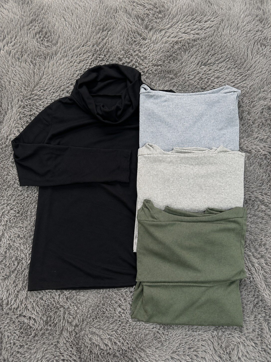Poleras Buche Talles Unico Lanilla Abrigada