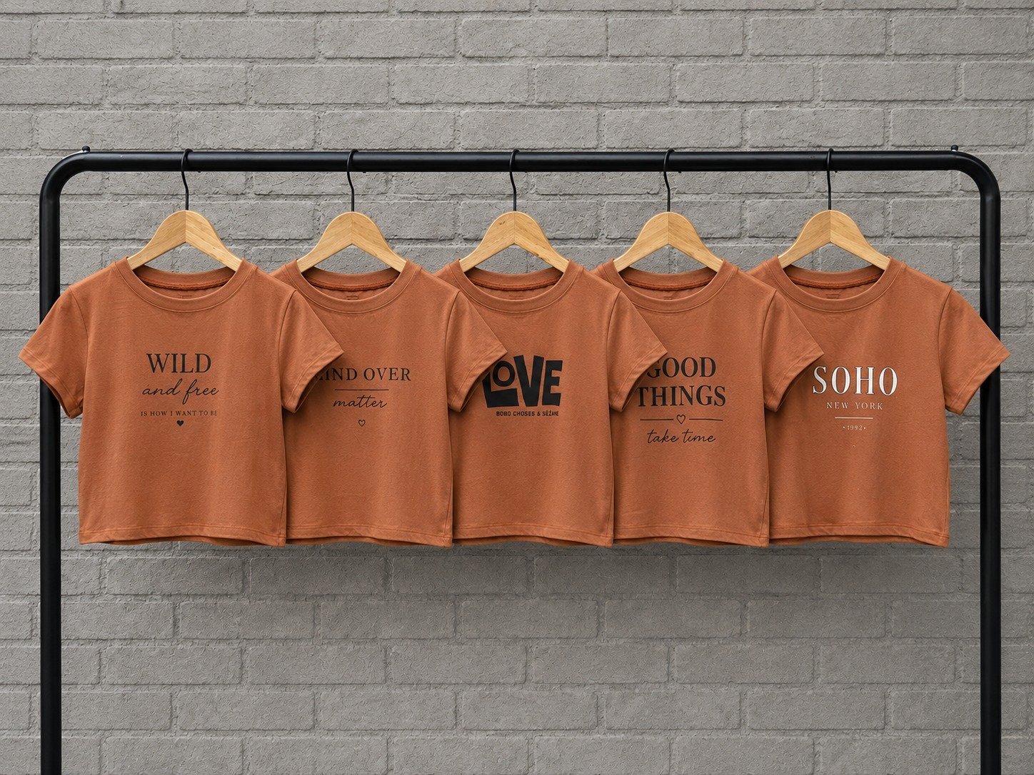 Remera Basica Brush - Estampas Surtidas