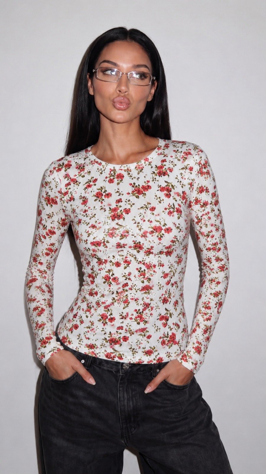 Basica Florales Talles 1 y 3