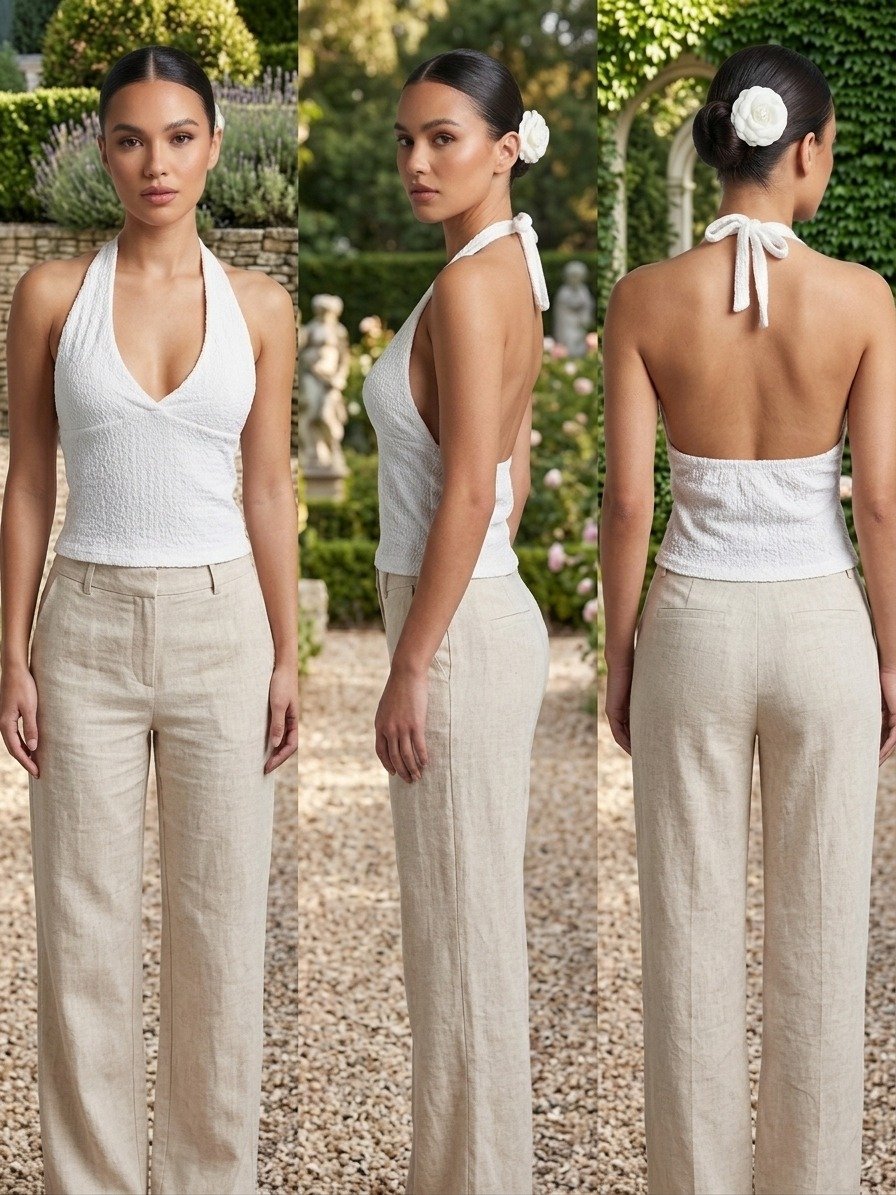 Top Lu Calidad Hawaii Talle Unico