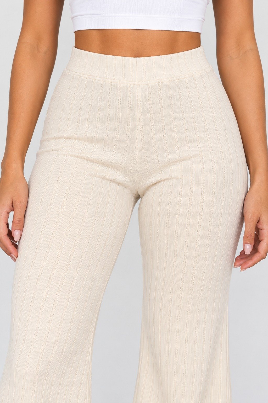 Pantalon Palazo SemiOxford Morley Elastizado S/Bolsillo